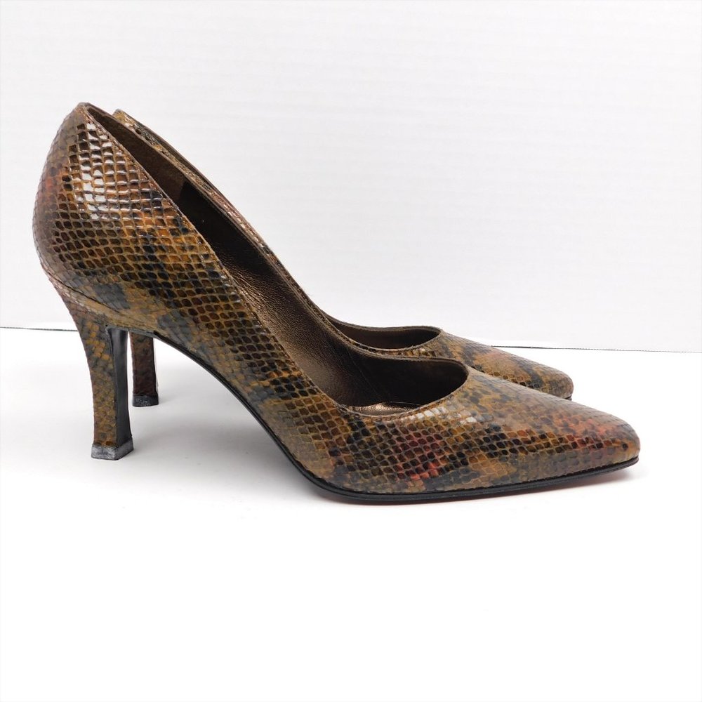Stuart Weitzman Leather Heels 8 (63024)